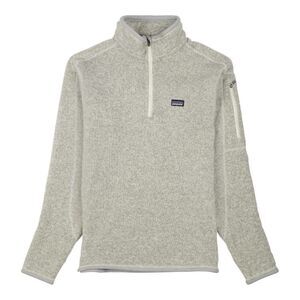 Patagonia Womens Size Small Better Sweater 1/4 zip Grey